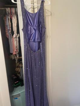 Scava Purple Size 6 Military Straight Dress on Queenly