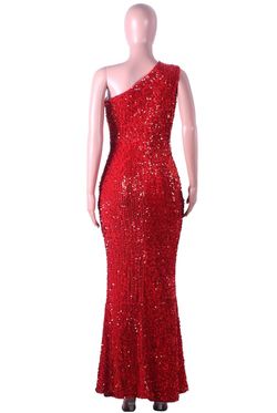 Red Size 4.0 Straight Dress on Queenly