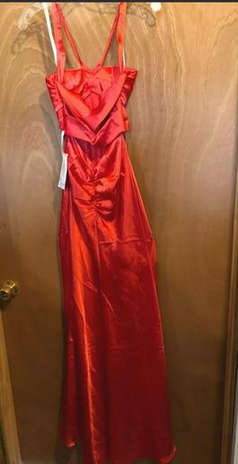 Niki Livas Red Size 8 $300 Straight Dress on Queenly