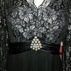 Style ST1003 Tally Taylor Multicolor Size 12 Sheer Fun Fashion Jewelled $300 A-line Dress on Queenly