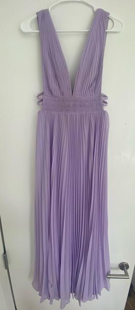 Fame and Partners Purple Size 2 Military Straight Dress on Queenly