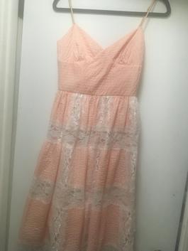 Betsy Johnson Pink Size 4 50 Off Military Straight Dress on Queenly