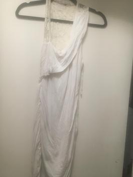 Easel White Size 2 50 Off Military Straight Dress on Queenly