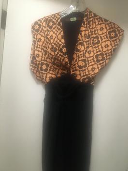 Eva Franco Black Size 2 Midi $300 Cocktail Dress on Queenly