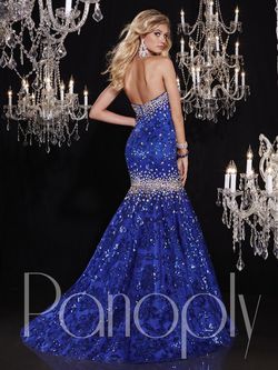 Style 14783 Panoply Red Size 2 Jewelled Pageant Sequin Mermaid Dress on Queenly