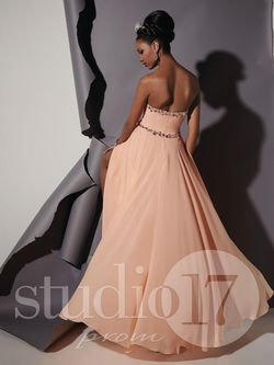 Style 12434 Studio 17 Light Green Size 0 $300 A-line Dress on Queenly
