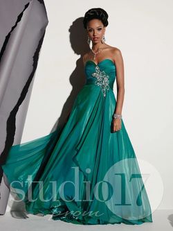 Style 12432 Studio 17 Red Size 2 12432 Straight Dress on Queenly