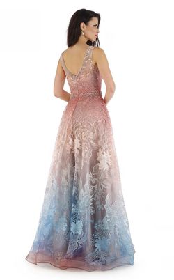 Style 16358 Morrell Maxie Multicolor Size 14 Jewelled Floor Length A-line Dress on Queenly