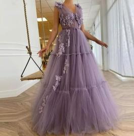 Purple Size 10 Ball gown on Queenly