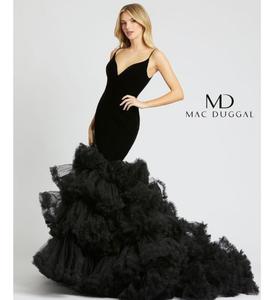 Mac Duggal Black Size 4 50 Off Mermaid Ball gown on Queenly