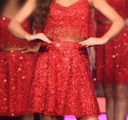 Ashley Lauren Red Size 6 Euphoria Cocktail Dress on Queenly