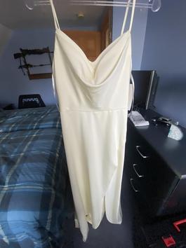 Allure Nude Size 14 50 Off Bridesmaid Summer Side slit Dress on Queenly