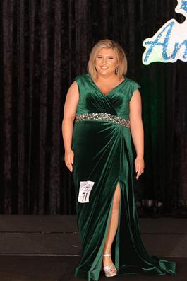 Mac Duggal Green Size 18 Short Height A-line Dress on Queenly