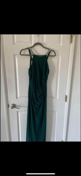 Betsy and Adam Green Size 6 Prom Military Mermaid Dress on Queenly