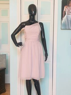 Alfred Angelo Nude Size 12 50 Off Tall Height Jewelled Cocktail Dress on Queenly