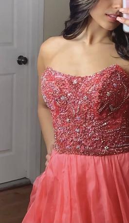 Sherri Hill Orange Size 2 50 Off Ball gown on Queenly