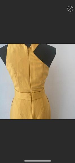 Lavish Alice Yellow Size 4 Jumpsuit Dress on Queenly