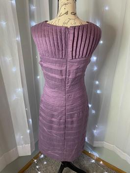 Adrienne Papell Purple Size 8 $300 Midi Cocktail Dress on Queenly