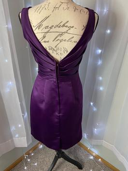 MoriLee Purple Size 4 $300 Interview Cocktail Dress on Queenly