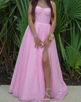 Sherri Hill Pink Size 00 Corset Short Height Ball gown on Queenly
