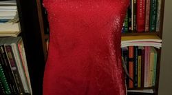 Style 3019 Nightway Red Size 10 $300 Fun Fashion Straight Dress on Queenly