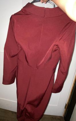 Express Red Size 6 Pockets $300 Jumpsuit Dress on Queenly
