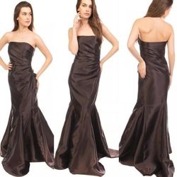 Unique Dress Clu Multicolor Size 4 Silk 50 Off Floor Length Mermaid Dress on Queenly