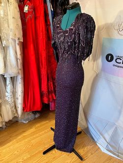 Unique Dress Clu Purple Size 2 50 Off $300 70 Off Mermaid Dress on Queenly