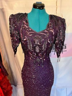 Unique Dress Clu Purple Size 2 50 Off $300 70 Off Mermaid Dress on Queenly