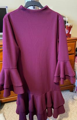none Purple Size 2 Straight Dress on Queenly