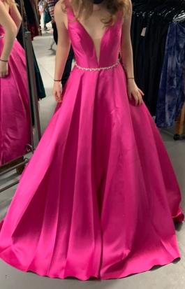Pink Size 0 Ball gown on Queenly
