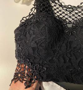 Jade Kristpher Black Size 4 50 Off Bridgerton Floral A-line Dress on Queenly