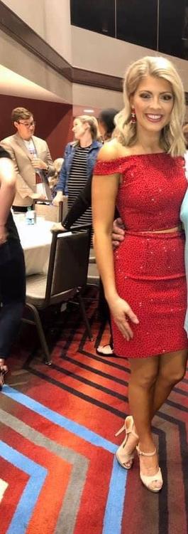 Sherri Hill Red Size 2 $300 Mini Cocktail Straight Dress on Queenly