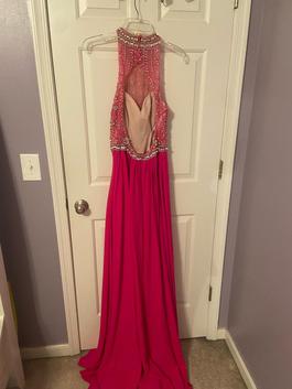 Terani Couture Pink Size 10 Summer Side slit Dress on Queenly