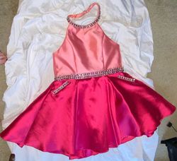 POP Pink Size 10 Midi $300 Cocktail Dress on Queenly