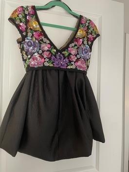 Sherri Hill Multicolor Size 4 Cocktail Dress on Queenly