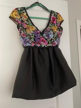 Sherri Hill Multicolor Size 4 70 Off Cocktail Dress on Queenly
