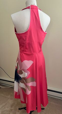 SLN Hot Pink Size 4 Tall Height Mini Appearance A-line Dress on Queenly