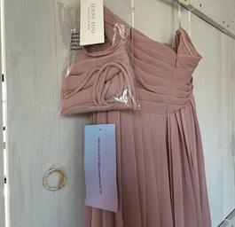 Jenny Yoo Pink Size 8 $300 Coral 50 Off Train Dress on Queenly
