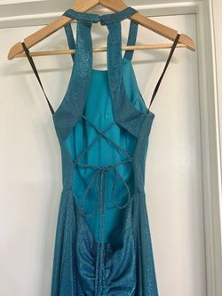 Blue Size 4.0 A-line Dress on Queenly