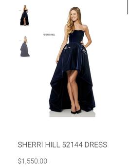 Sherri Hill Black Size 2 Euphoria Pageant Appearance Winter Formal Ball gown on Queenly
