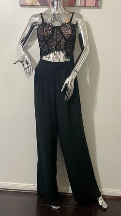 Black Size 14 Jumpsuit Dress on Queenly