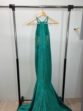 Jovani Green Size 00 Military Mermaid Dress on Queenly