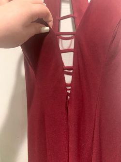 Faviana Red Size 4 50 Off Cocktail Dress on Queenly
