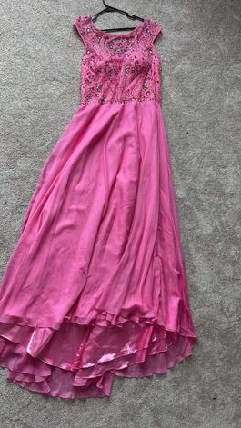 Sherri Hill Pink Size 22 Floor Length 50 Off Train Dress on Queenly