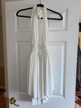 Lucy In The Sky White Size 6 Euphoria Floor Length Summer Jumpsuit Dress on Queenly