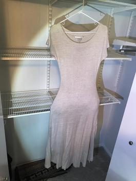 Express Nude Size 6 Floor Length Military Mermaid Dress on Queenly