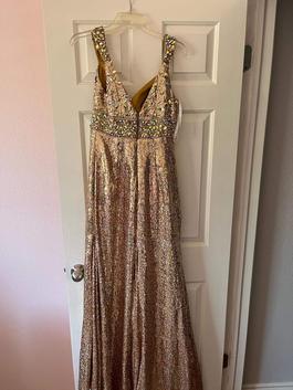 Panoply Gold Size 12 Military Straight Dress on Queenly