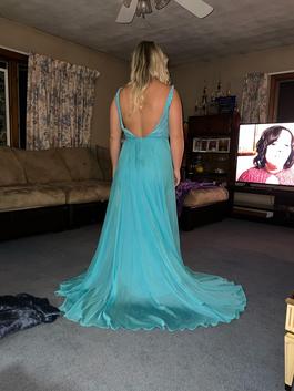 Sherri Hill Blue Size 6 Jewelled Sequin Prom A-line Dress on Queenly