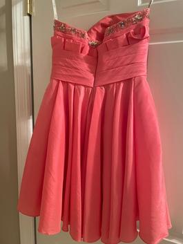 Glam Gurlz Pink Size 4 Midi Summer Cocktail Dress on Queenly